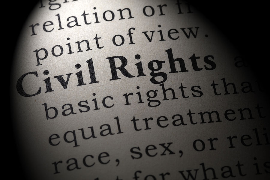 Civil rights in dictionary